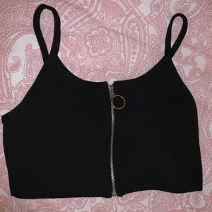 Black set with zipper